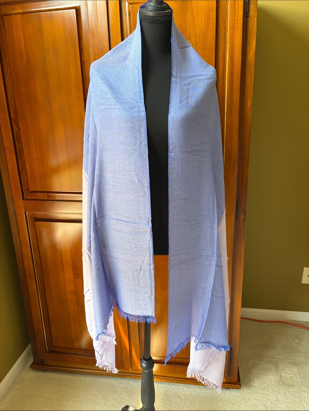 Naturally Knotty Color Block Wrap